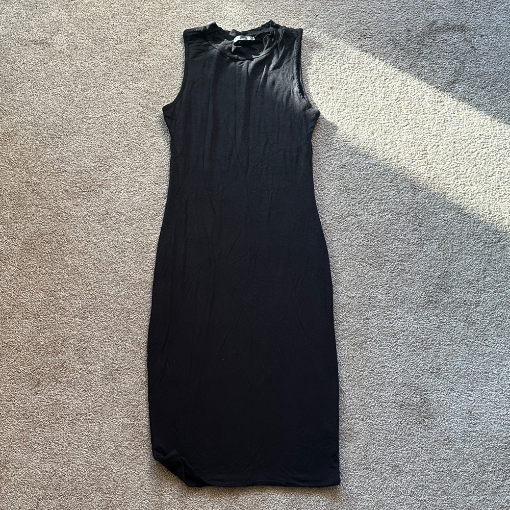 Black Bodycon Elegant Sleeveless Dress